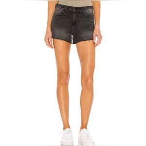 L’agence Audrey mid rise short in black size 31
